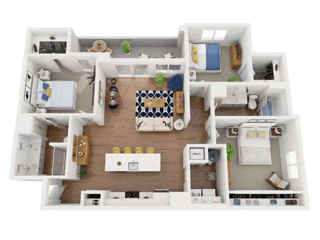 Steel 13-2080 floor plan