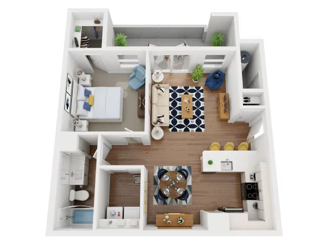 Unit 1064 11-2069 floor plan