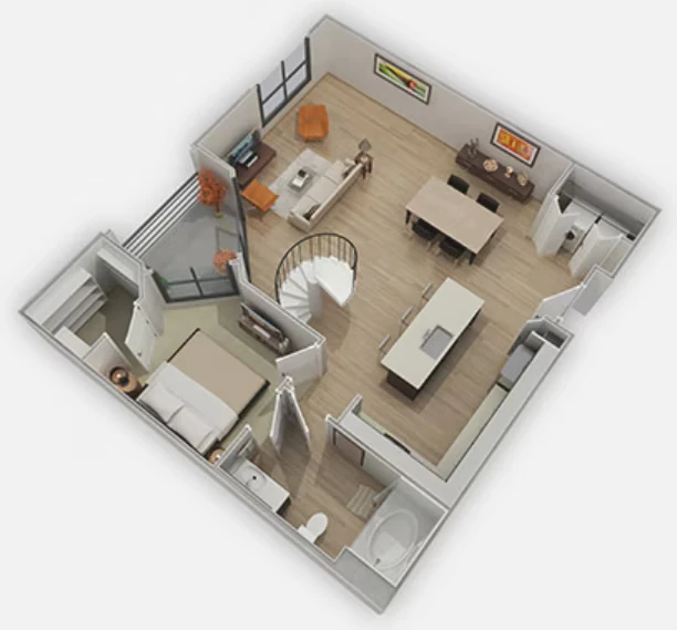 Goldwater 444 floor plan