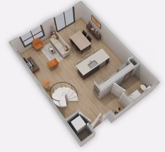 Montecito 401 floor plan