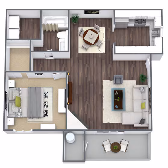 A1 1L1028 floor plan