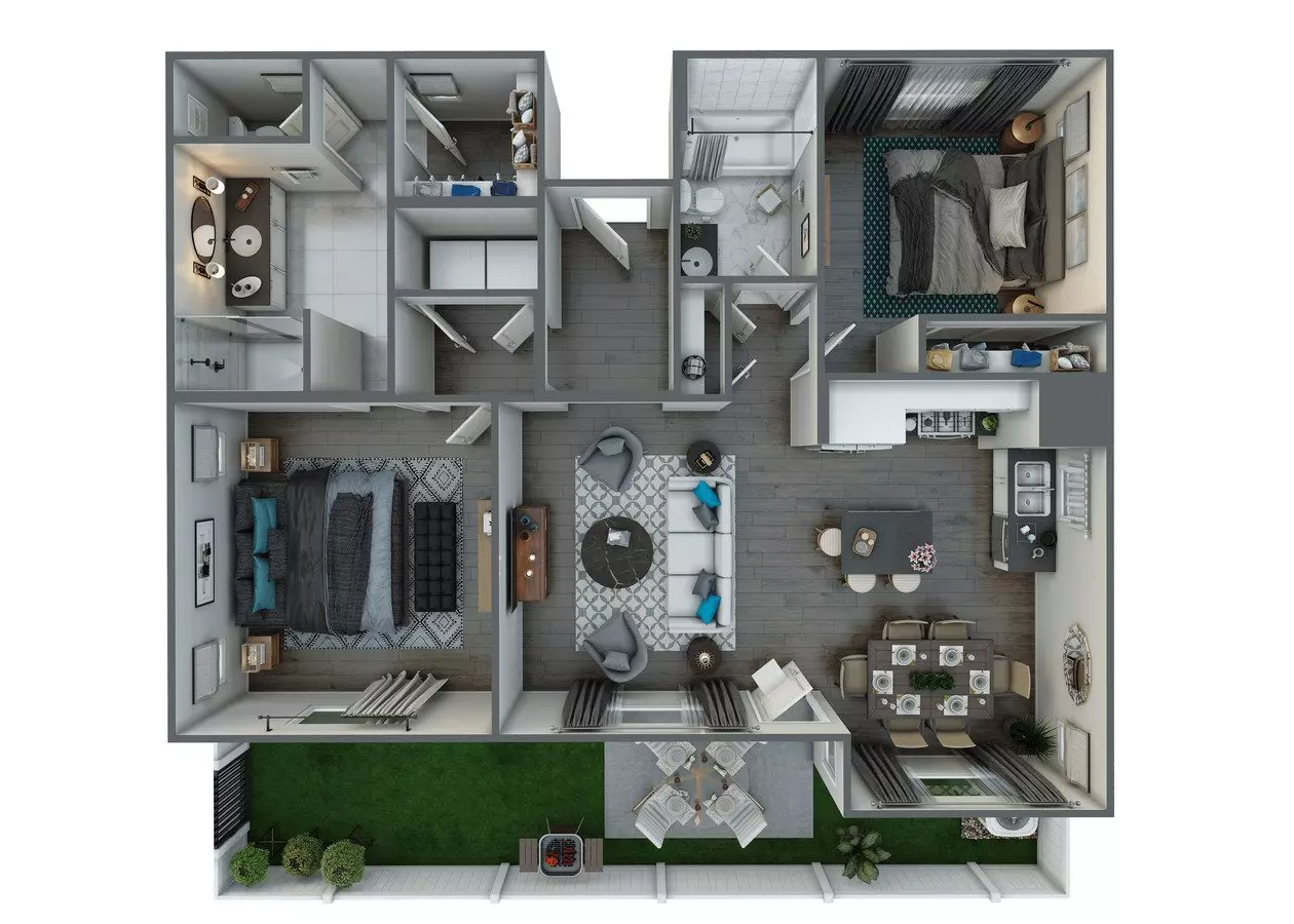 B1 070 floor plan