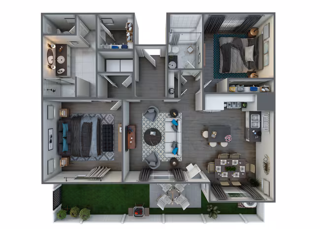 Unit 143 074 floor plan
