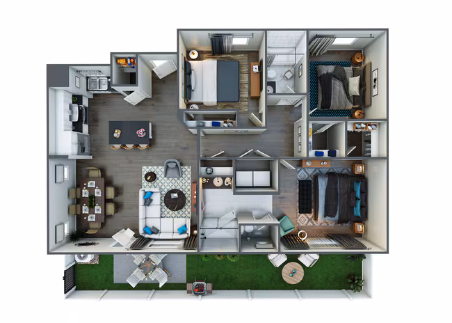 C1 135 floor plan