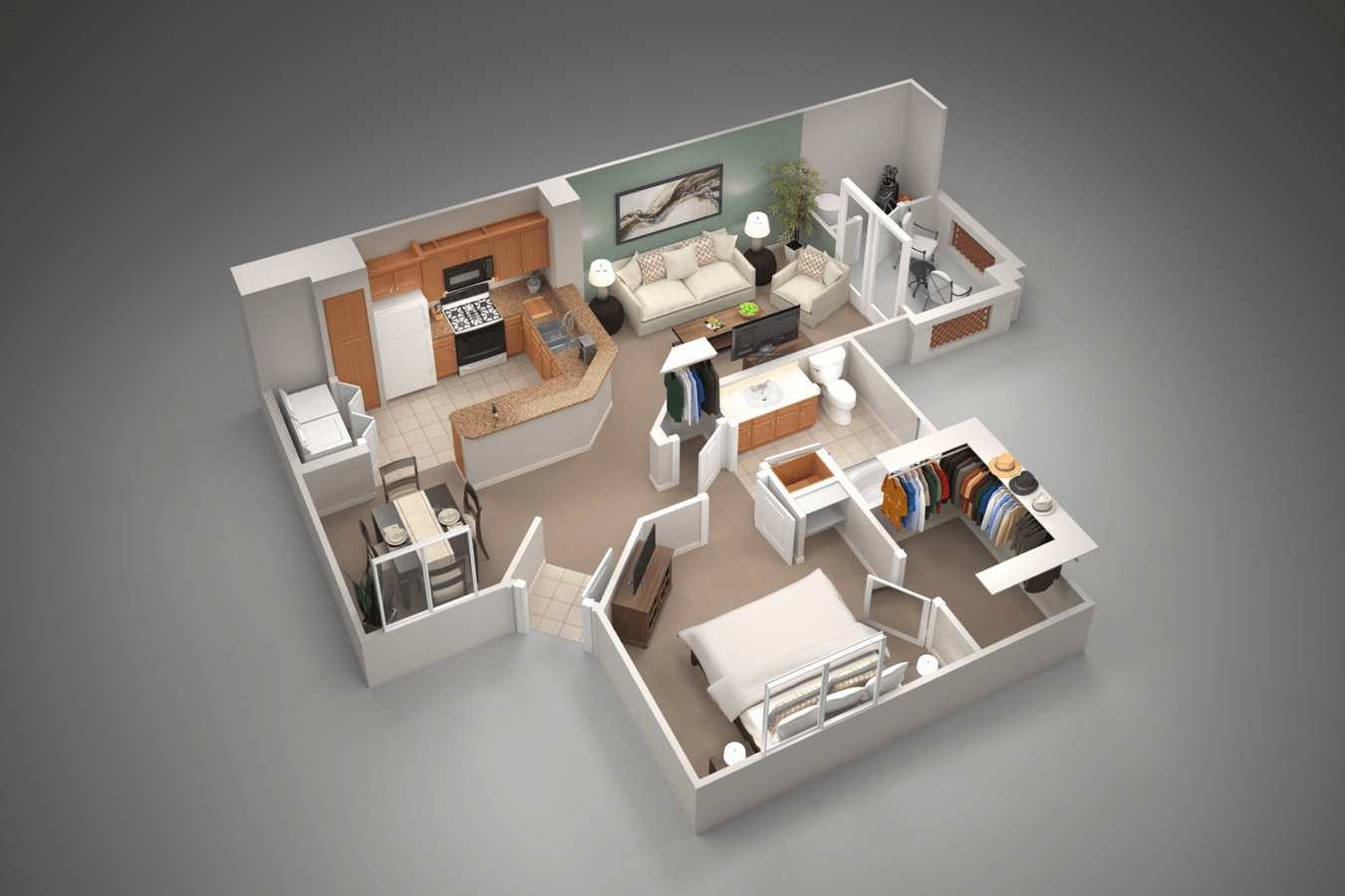 Unit 2080 2080 floor plan