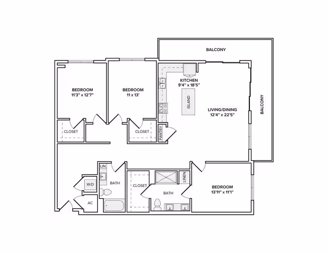 C01 1-1009 floor plan