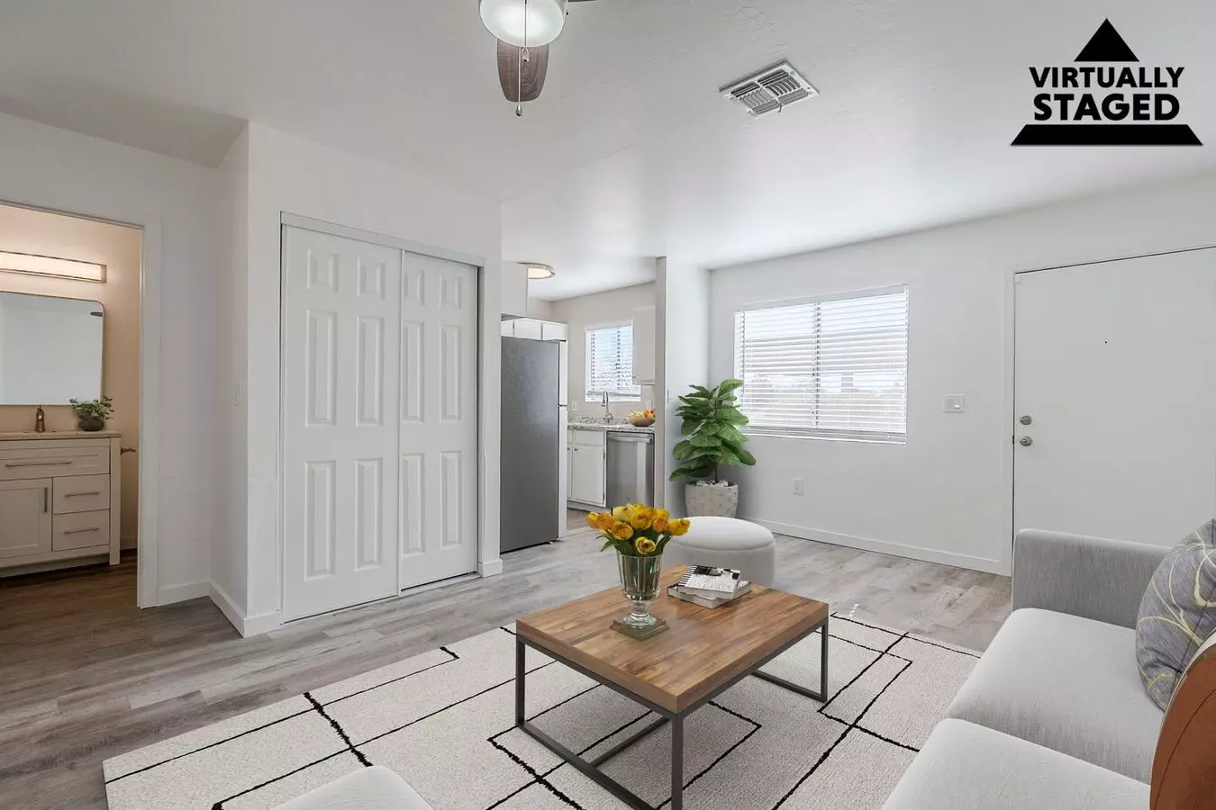 1BR/1BA floor plan