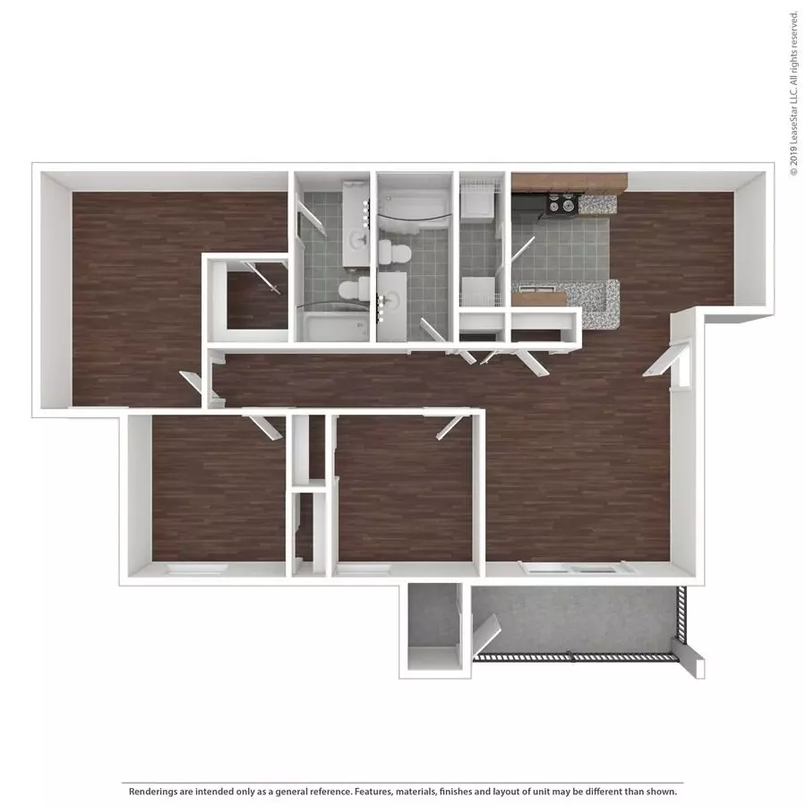 Unit 2220 2220 floor plan