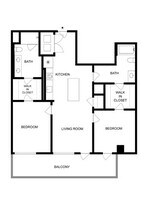 2B11 2211 2211 floor plan
