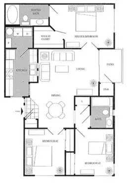 Unit 1104 1104 floor plan