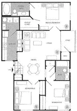 D1 1049 floor plan