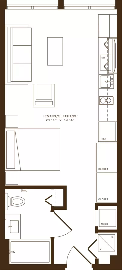 Unit 1301 1423 floor plan