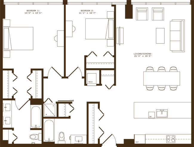 B1 0805 floor plan