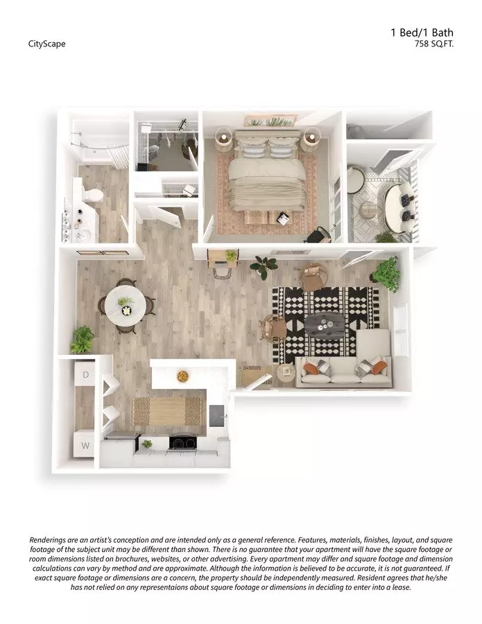 Unit - 361 floor plan
