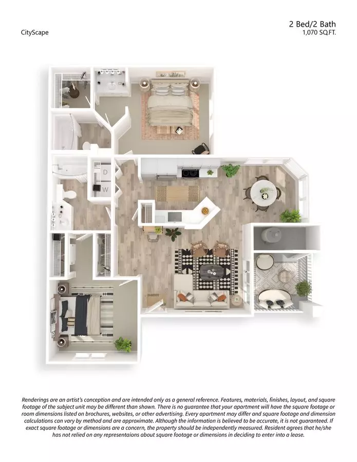 Unit 285 267 floor plan