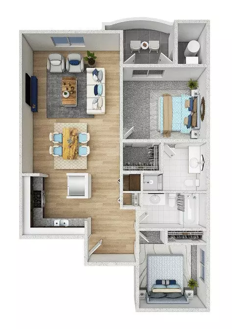 Cholla 521 floor plan