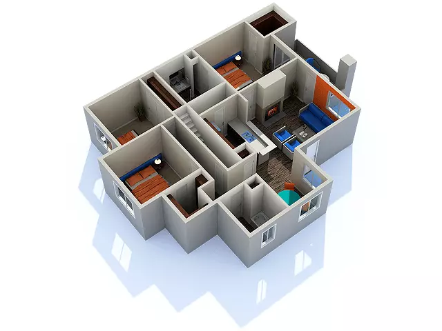 Unit 2277 2277 floor plan