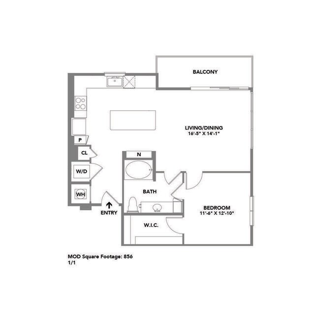 MOD 1112 floor plan