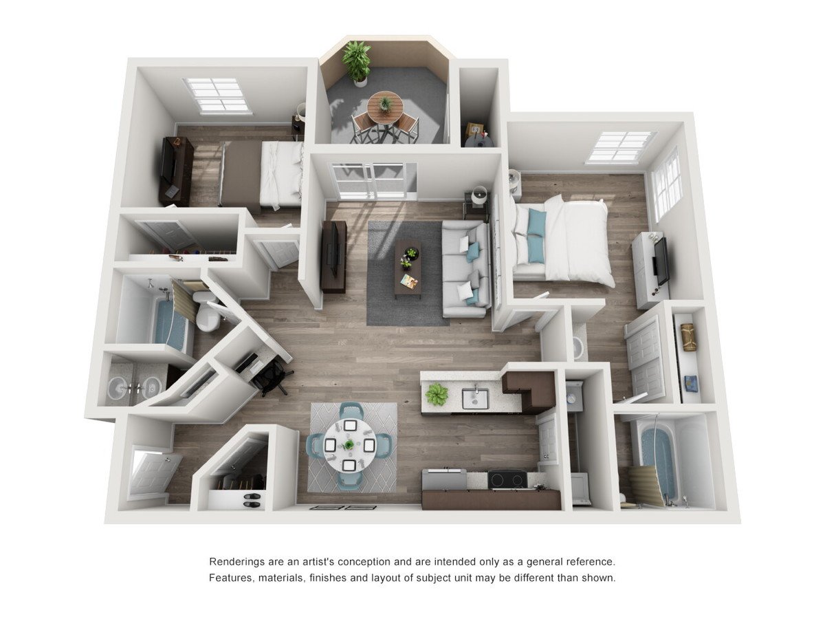 Unit 1107 1107 floor plan