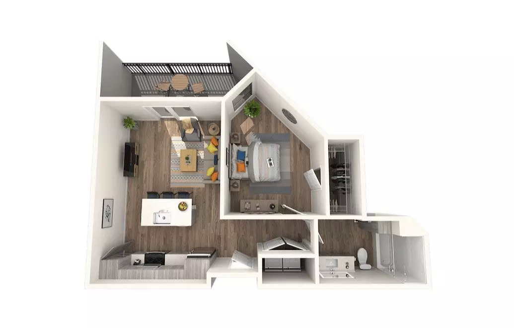Unit 2020 1033 floor plan
