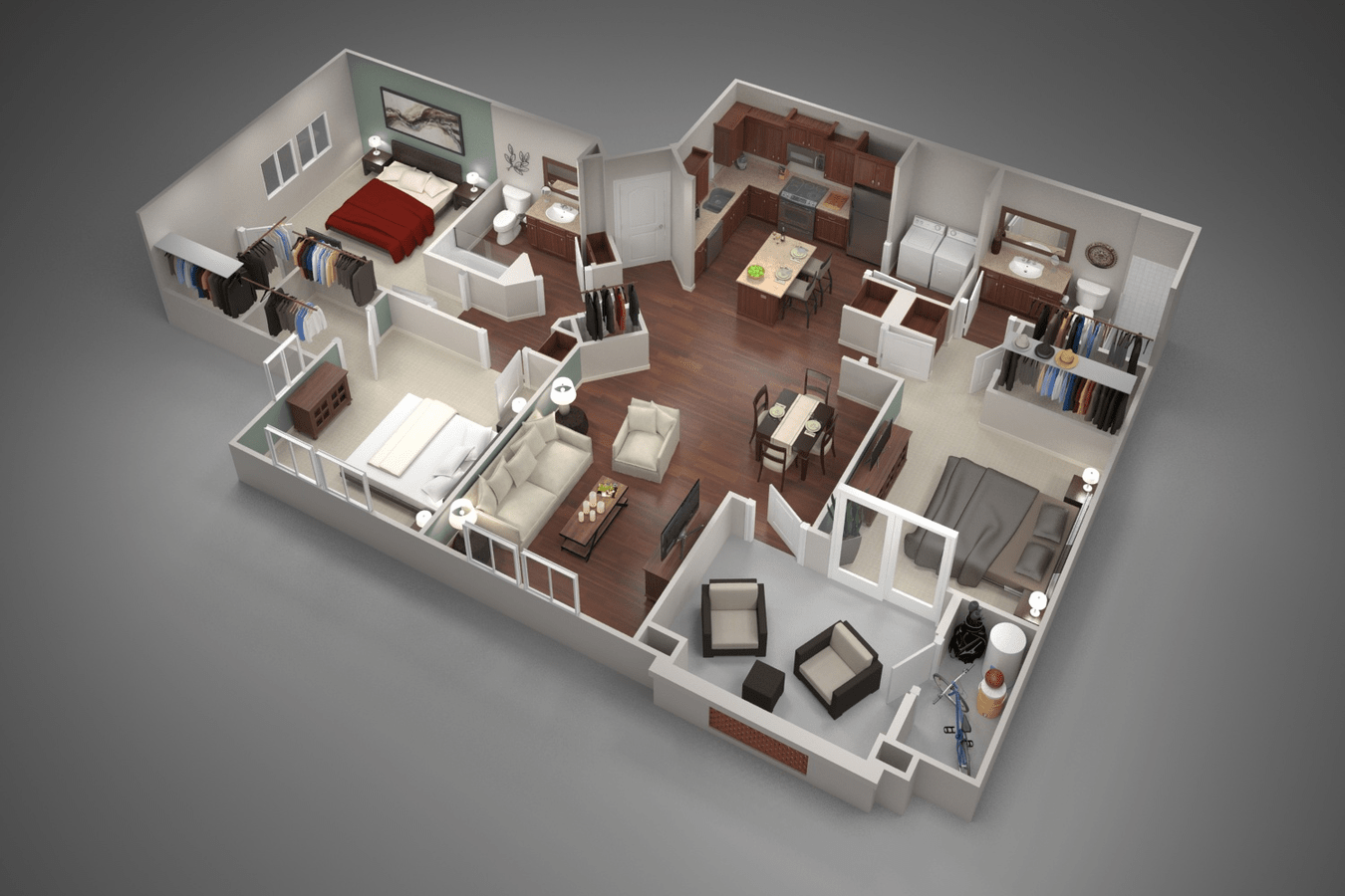 Unit 2140 2140 floor plan