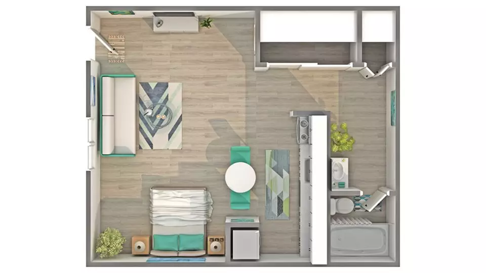 Wrigley D-137 floor plan
