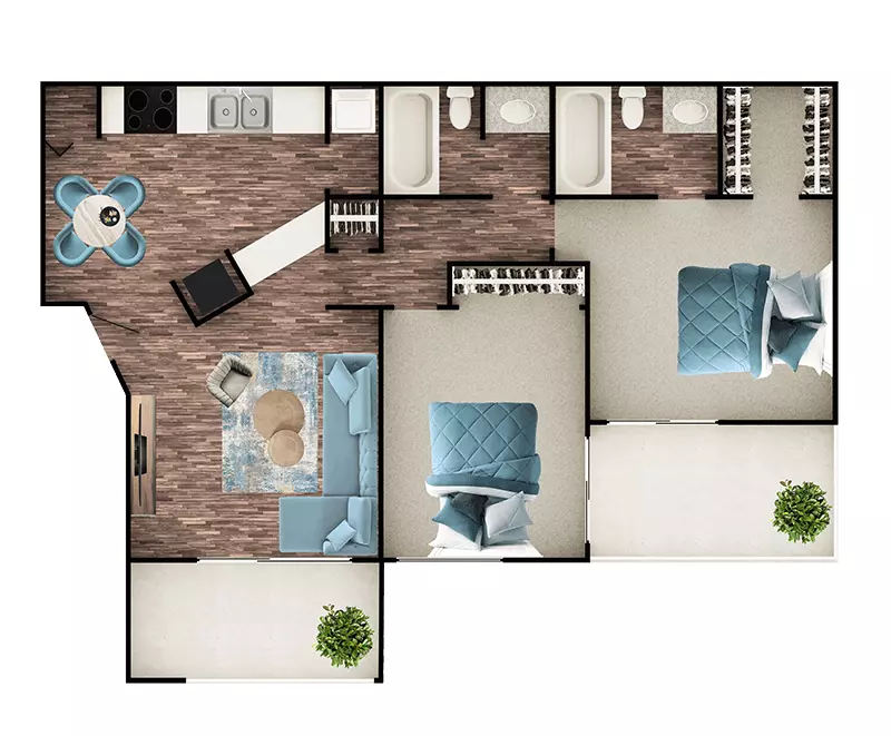 The Ironwood 290 floor plan