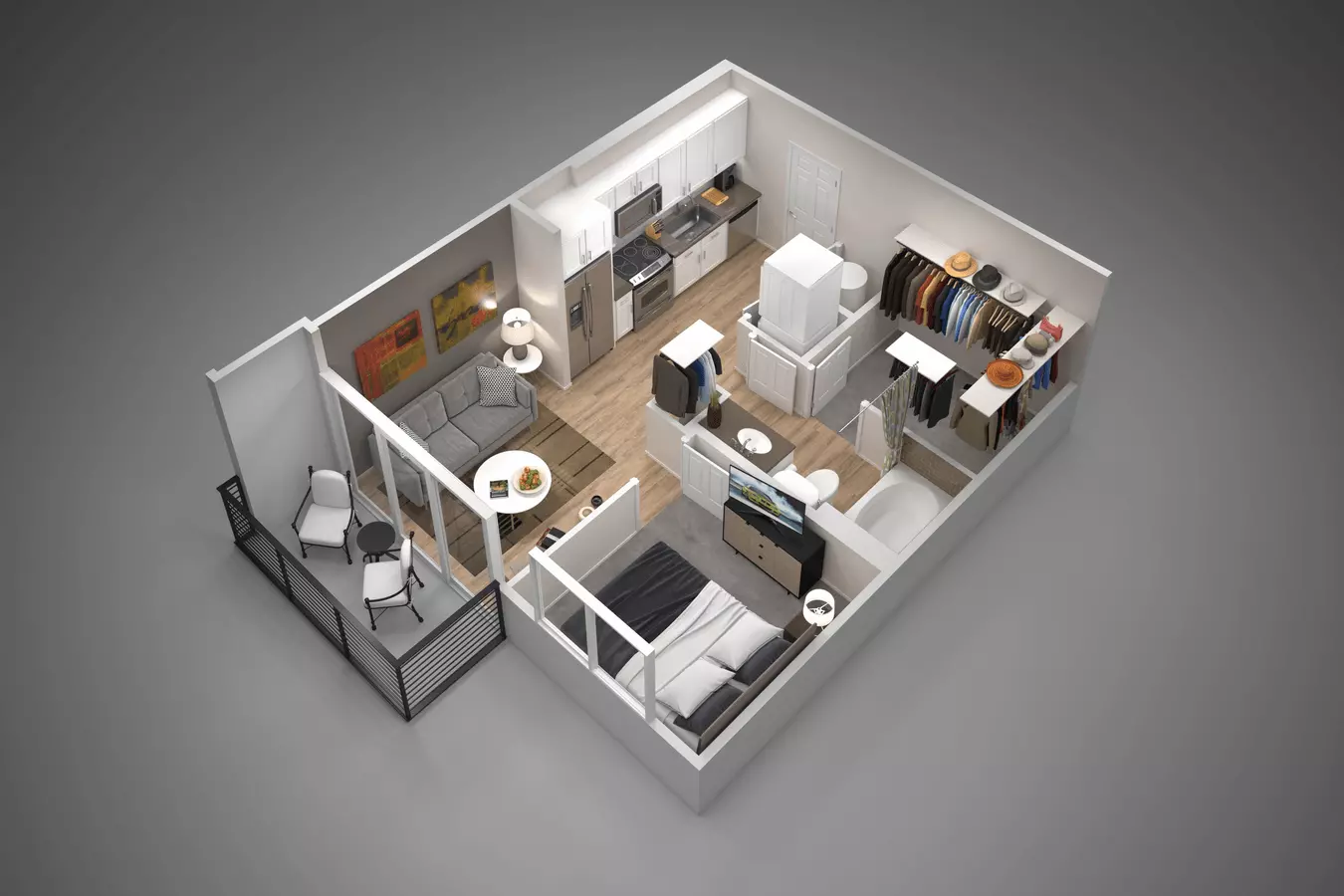 Unit 3018 3018 floor plan