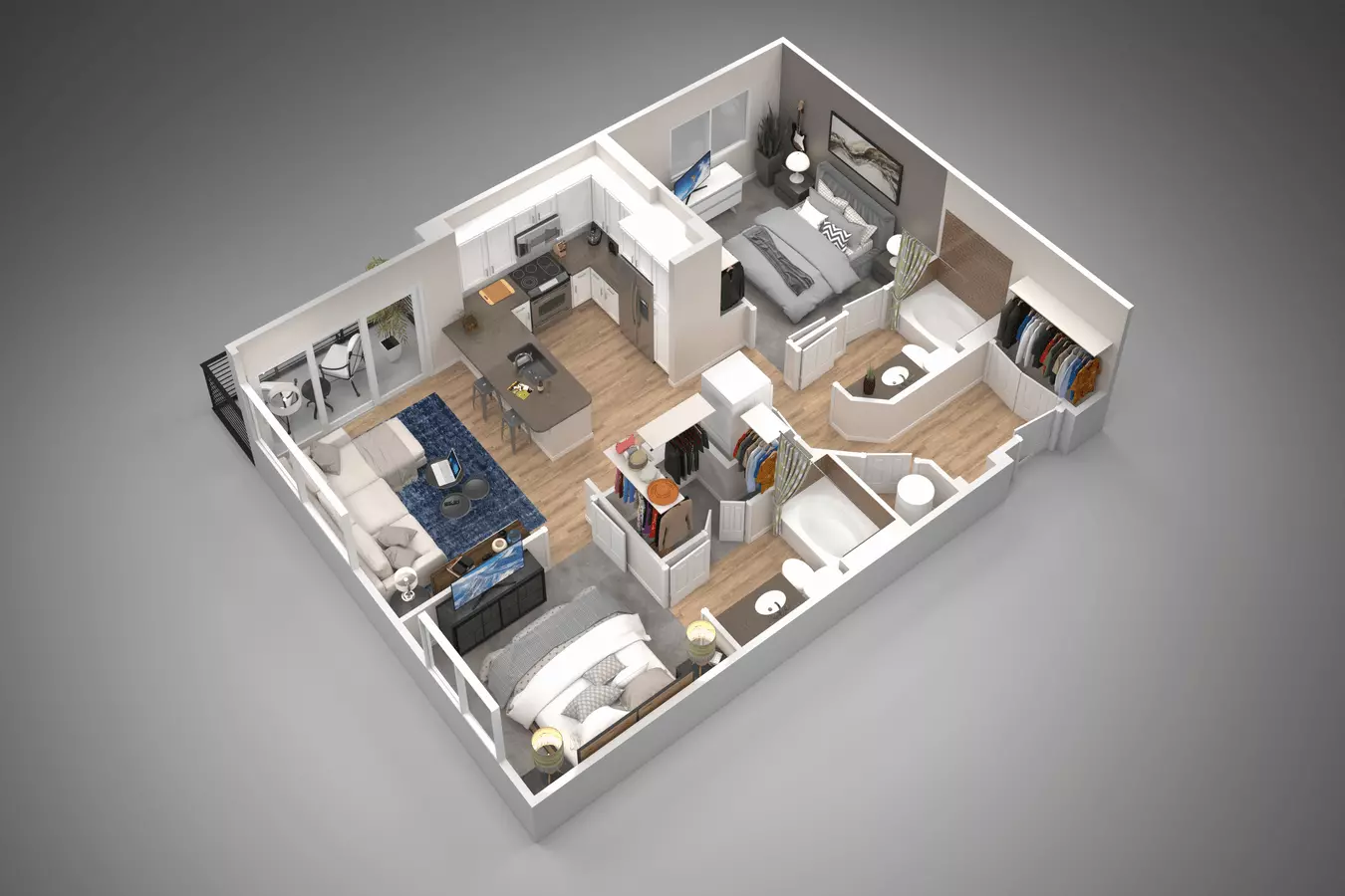 Unit 1019 1019 floor plan