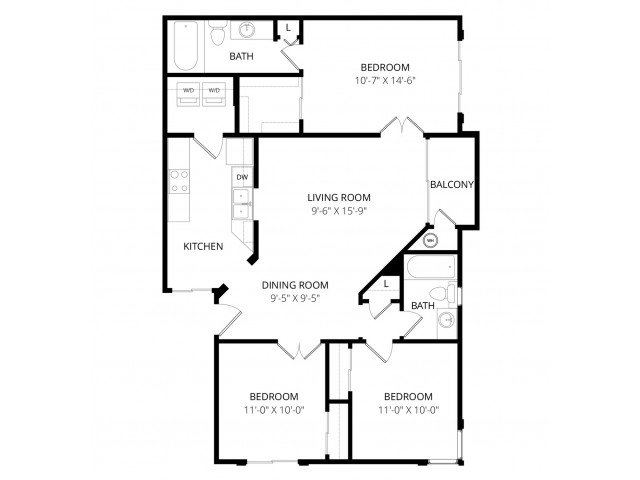 D1 B3047 B3047 floor plan