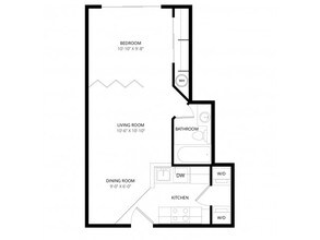 Unit 1019 2079 floor plan