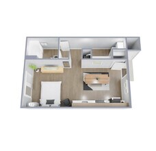 0x1 AUCMAY floor plan