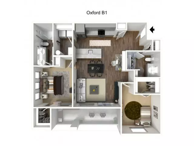 Oxford 387 floor plan