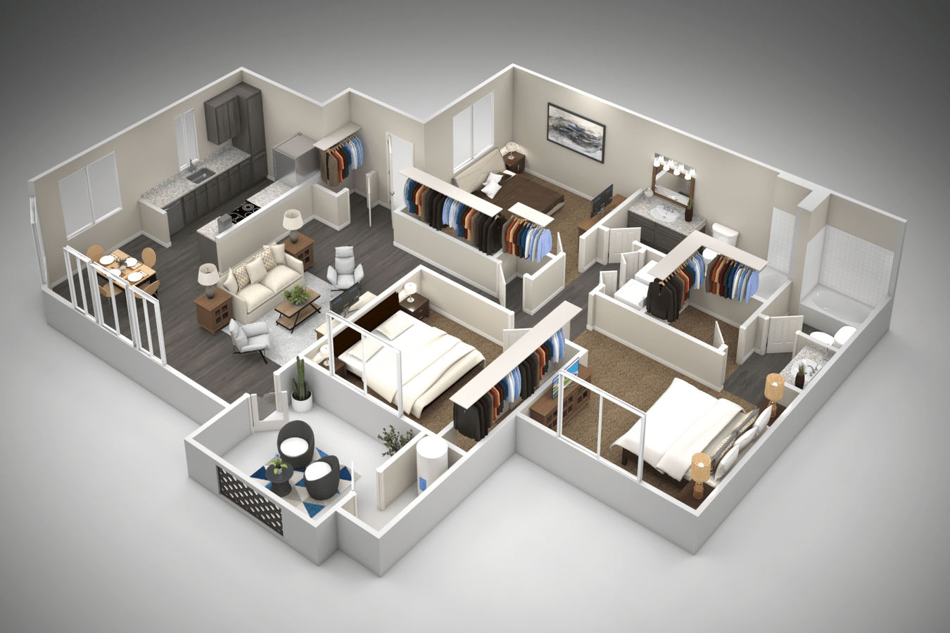 Unit 2089 2089 floor plan