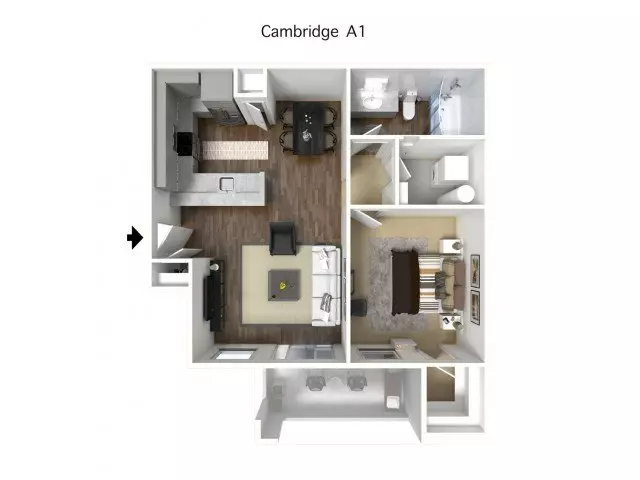 Cambridge M-3100 floor plan