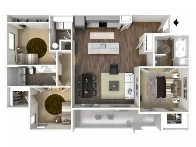 Steel J-3079 floor plan
