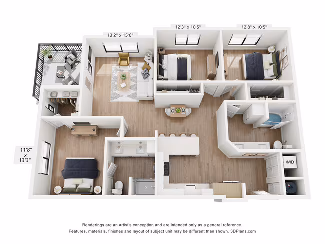 C1 4-2100 floor plan