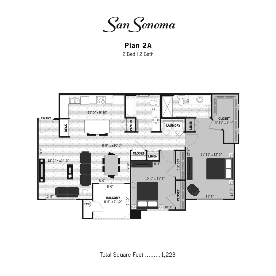 Unit 2194 2194 floor plan