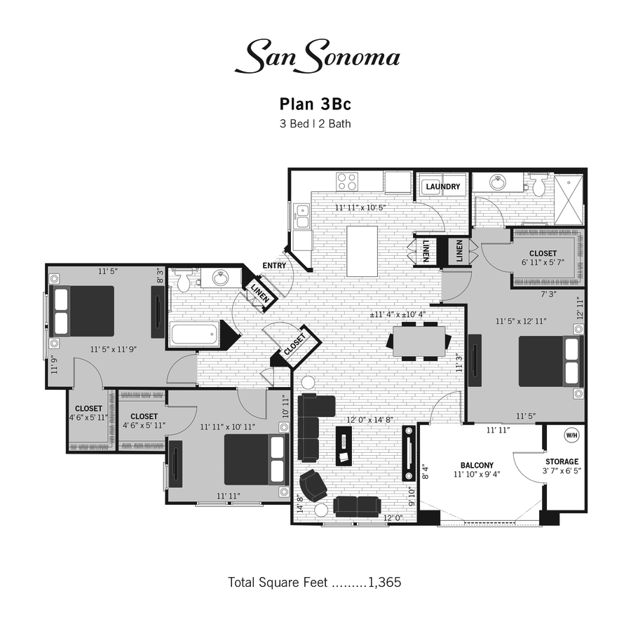 Unit 2186 2186 floor plan
