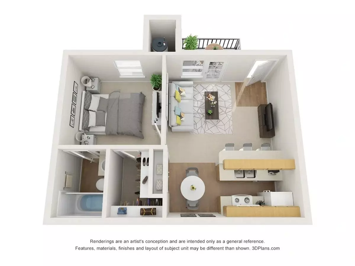 Unit 1026 3035 floor plan