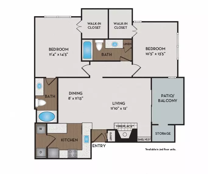 Unit 011007 121090 floor plan