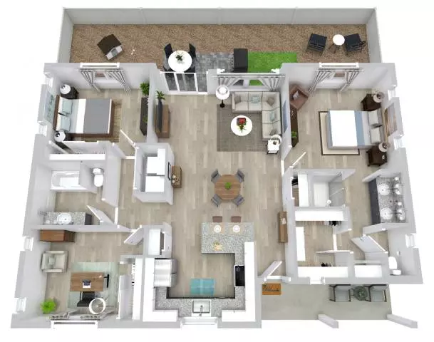 The Haven 1010 1010 floor plan