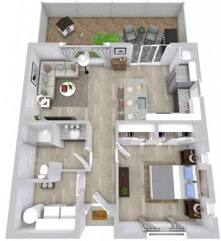The Alcove 1165 floor plan