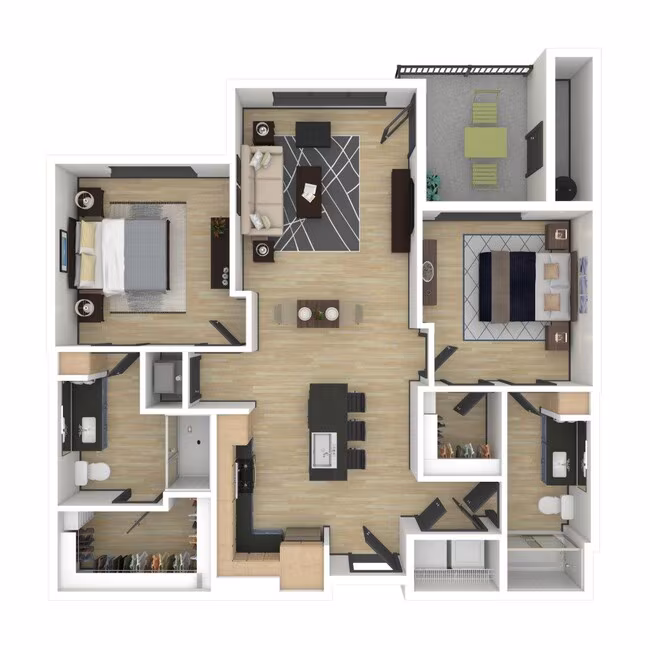 B1 2312 floor plan