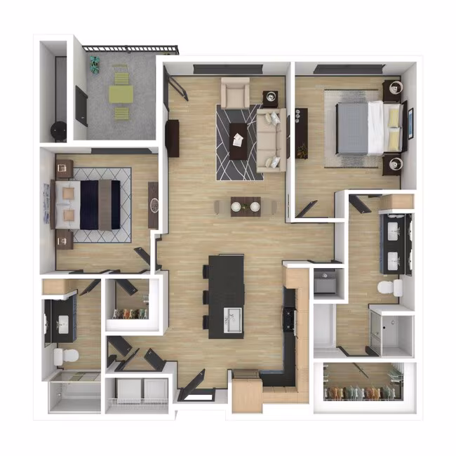B2 4428 floor plan