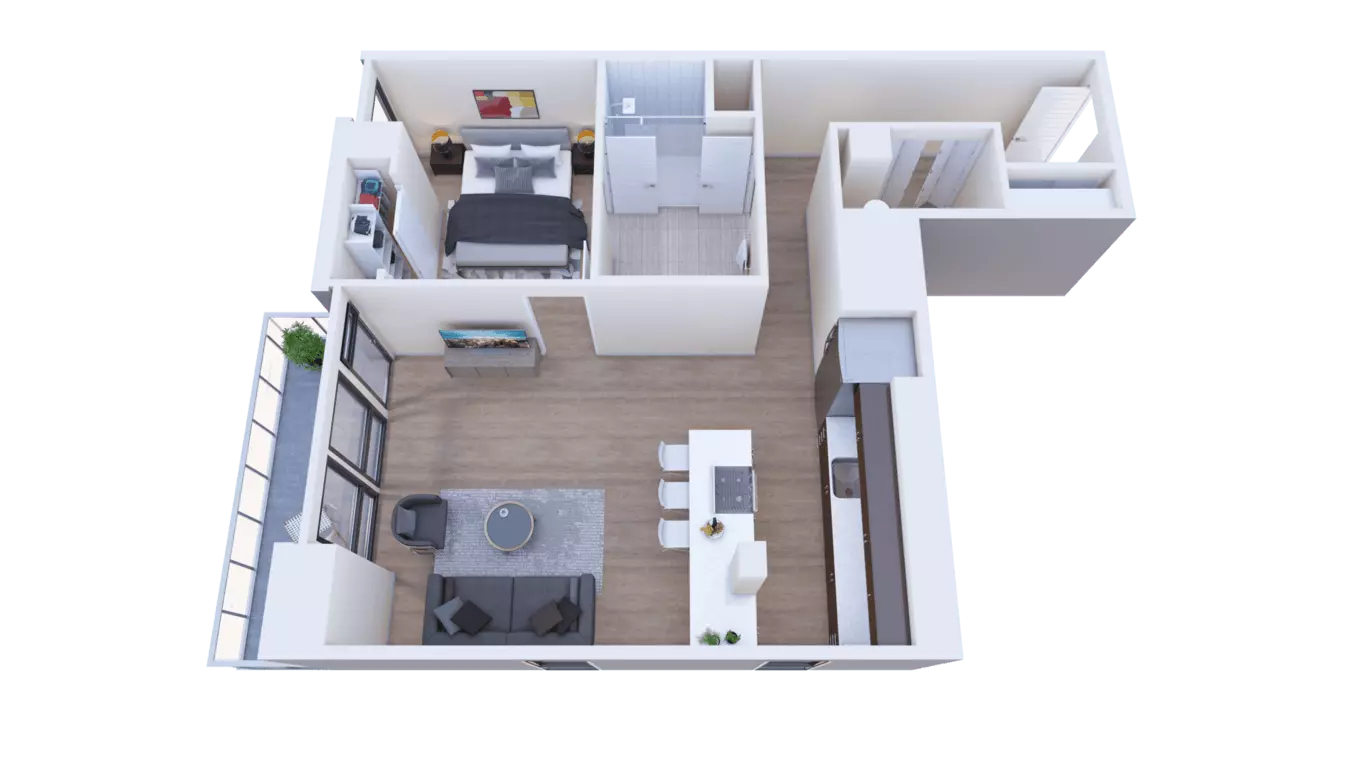 Unit 1505 1505 floor plan