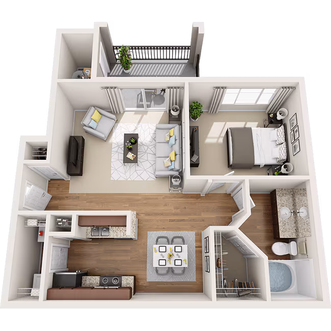 1A 1012 floor plan