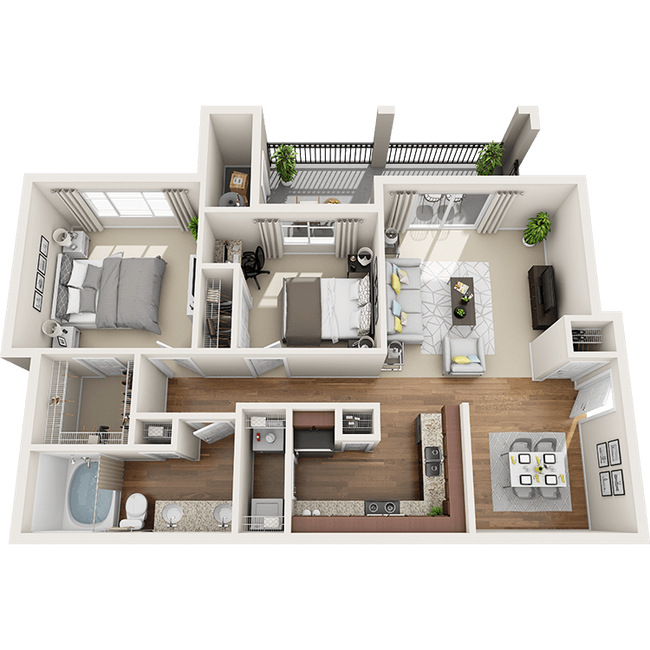 2A-R2 2041 2041 floor plan