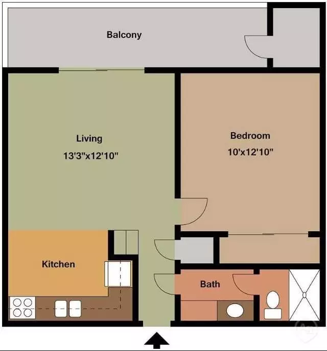 Unit C44 C22 floor plan