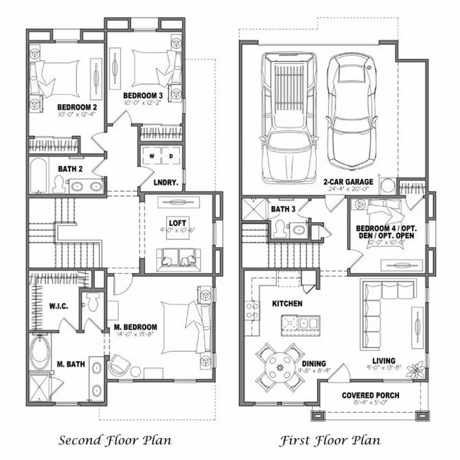 Milan 117 floor plan